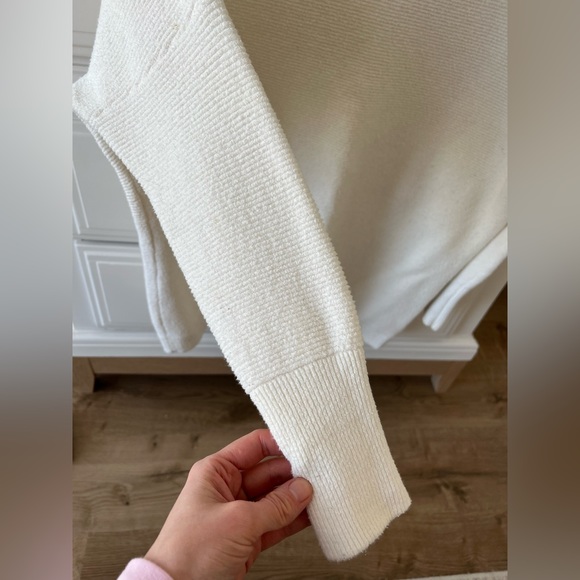 Free People Ottoman Slouchy Tunic XS Ecru - Picture 5 of 8